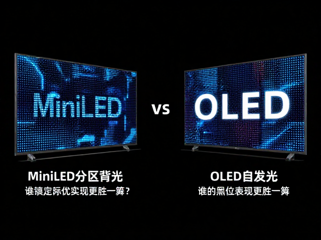 MiniLED分区背光vs OLED自发光，谁的黑位表现更胜一筹？