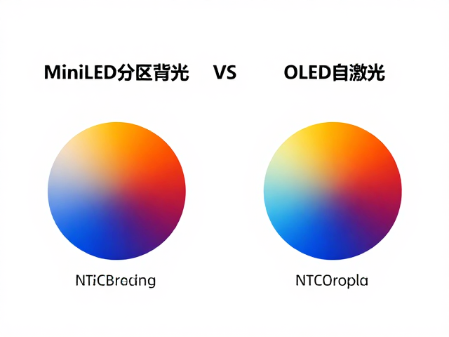 MiniLED分区背光VS OLED自发光,NTSC色域谁更准?