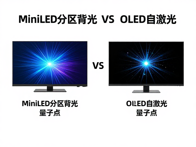 MiniLED分区背光VS OLED自发光,量子点,2024显示技术终极谁更强?