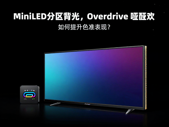 MiniLED分区背光，Overdrive驱动，如何提升色准表现？