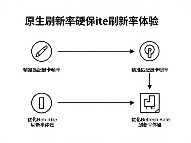 原生高刷新率硬件驱动技术,精准匹配显卡帧率,优化Refresh Rate刷新率体验