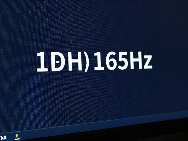 eDP屏线升级165Hz，主机游戏流畅度提升指南