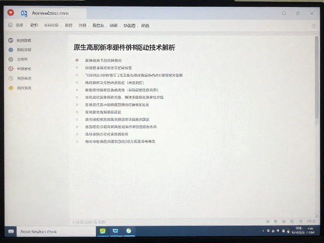 Acer Predator过冲优化，原生高刷新率硬件驱动技术解析