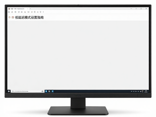 VA黑帧型显示器如何开OD灰阶加速?低延迟模式设置指南