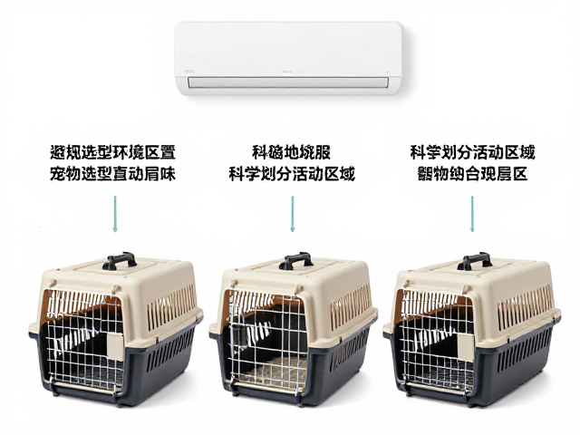 宠物笼选型与布置，避开空调直吹，科学划分活动区域