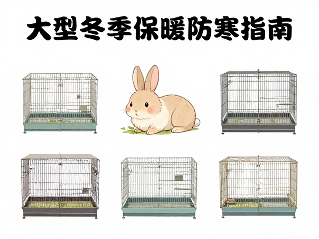 大型兔冬季保暖防寒指南,笼子选型与空间需求全解析