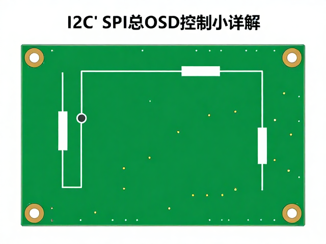I2C/SPI总线OSD控制小板详解,色彩空间转换与驱动集成指南