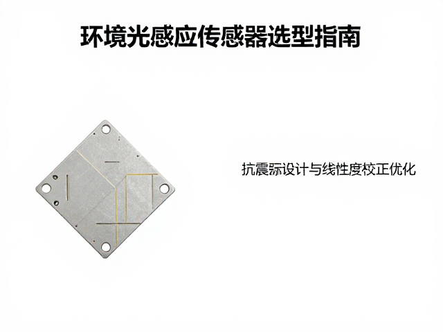 环境光感应传感器选型指南,抗震动设计与线性度校正优化