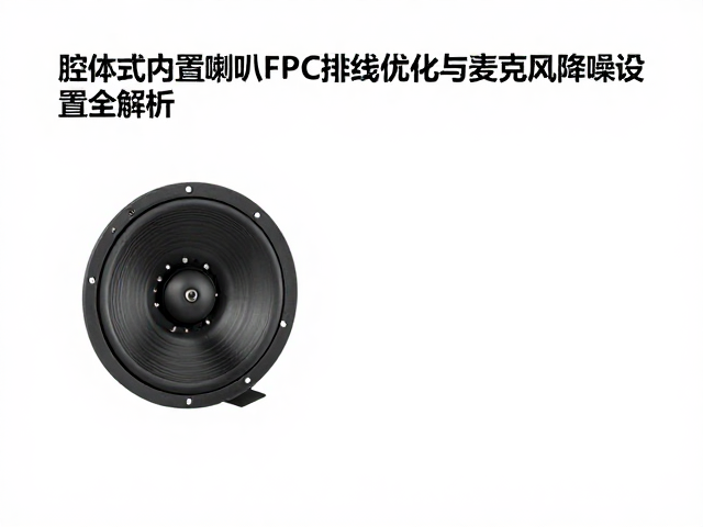 腔体式内置喇叭FPC排线优化与麦克风降噪设置全解析