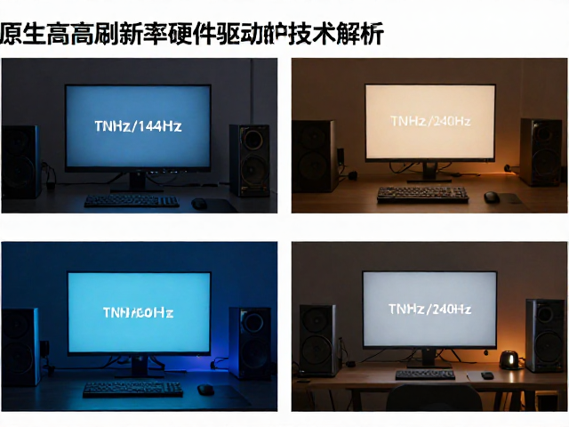 TN屏60Hz/144Hz/240Hz怎么选?原生高刷新率硬件驱动技术解析
