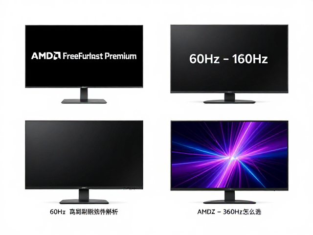 AMD FreeSync Premium与原生高刷硬件解析,60Hz至360Hz怎么选