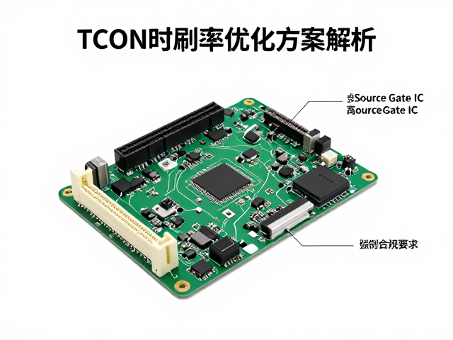 TCON时序控制主板搭配Source/Gate IC,高刷新率优化方案解析