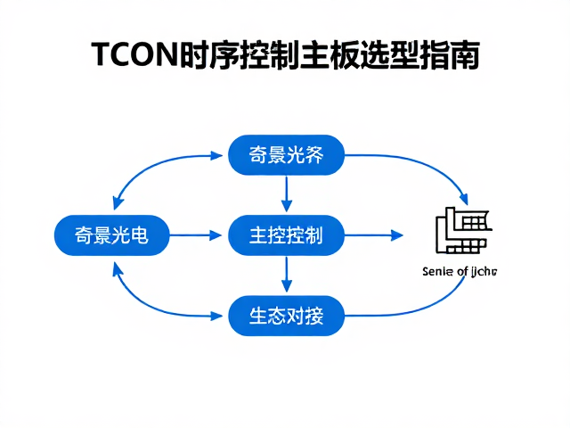 TCON时序控制主板选型指南,奇景光电与兼容主控芯片深度解析