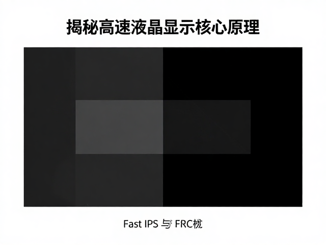 Fast IPS与FRC技术如何解决残影?揭秘高速液晶显示核心原理