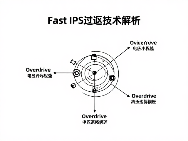 Fast IPS过驱技术解析,Overdrive如何提升可视角度与响应速度