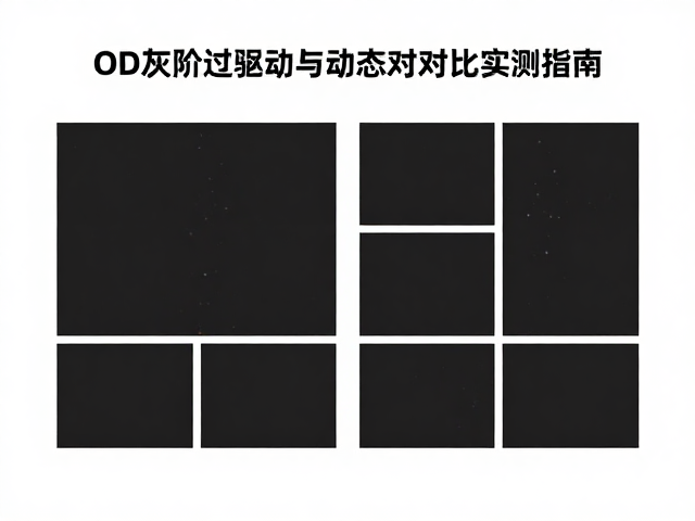 OD灰阶过驱动与动态对比度优化,提升GTG响应时间实测指南