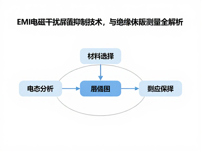 EMI电磁干扰屏蔽抑制技术，瞬态分析与绝缘电阻测量全解析