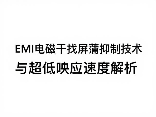 EMI电磁干扰屏蔽抑制技术,过压切断保护与超低响应速度解析