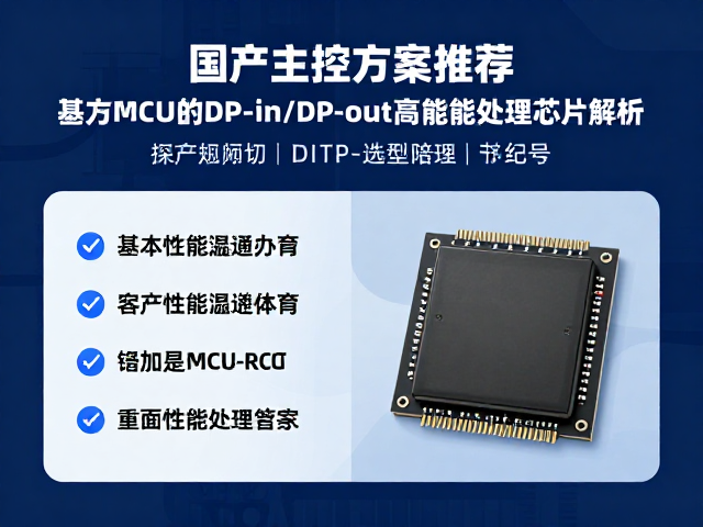 国产主控方案推荐,基于MCU的DP-in/DP-out高性能处理芯片解析