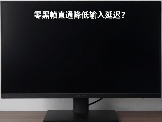 零黑帧,GtT,硬件直通,游戏显示器如何降低输入延迟?