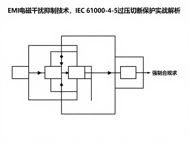 EMI电磁干扰抑制技术,IEC 61000-4-5过压切断保护实战解析