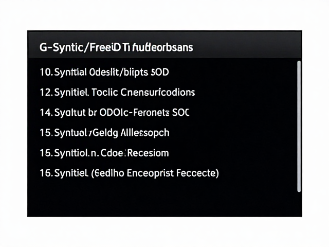 开启最高OD档位,G-Sync/FreeSync下灰阶过驱动加速实测