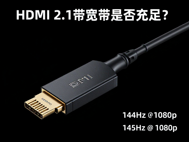 HDMI 2.1带宽是否充足?144Hz @ 1080p无损传输实测