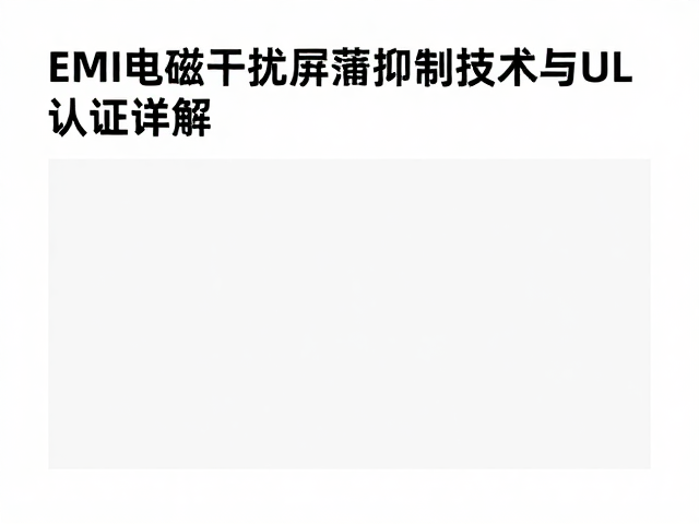 EMI电磁干扰屏蔽抑制技术,瞬态电压钳位与UL认证详解
