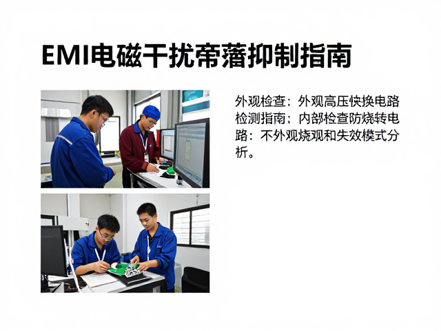 EMI电磁干扰屏蔽抑制,外观检查防烧蚀与内部高压转换电路检测指南