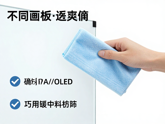 屏幕面板除尘技巧,确认IPS/VA/OLED类型,巧用缓冲材料防护