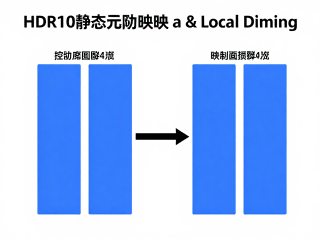 HDR10静态元数据映射与Local Dimming，提升流媒体画质关键