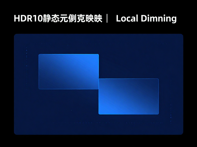 HDR10静态元数据映射,Local Dimming如何提升对比度指标?