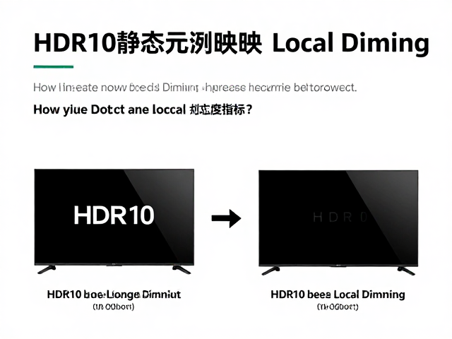 HDR10静态元数据映射,Local Dimming如何提升对比度指标?