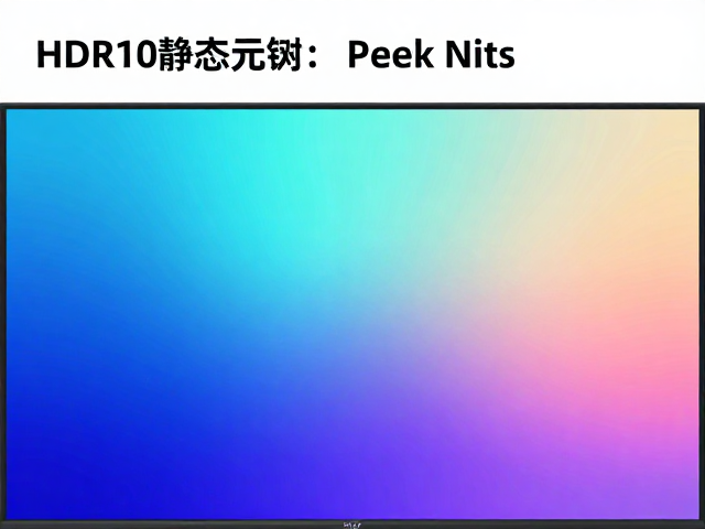 HDR10静态元数据,10bit面板驱动,Peak Nits如何决定画质上限?