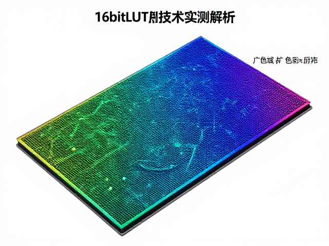 量子点膜,16bit LUT校色报告,广色域扩色技术实测解析