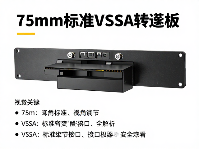 75mm标准VESA转接板，最小仰角调节与VESA标准接口全解析