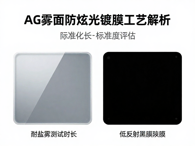 AG雾面防眩光镀膜工艺解析，耐盐雾测试时长与低反射黑矩阵膜性能对比