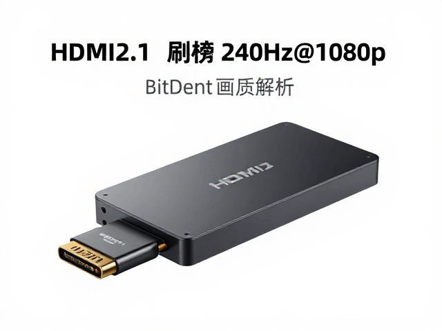 HDMI2.1无损传输，240Hz@1080p高刷与Bit Depth画质解析