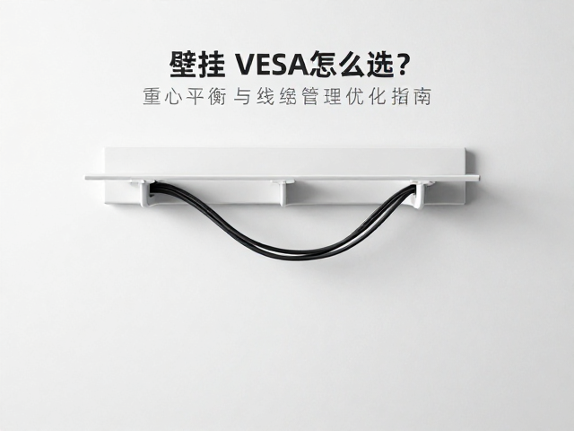 通用壁挂VESA挂架怎么选?重心平衡与线缆管理优化指南