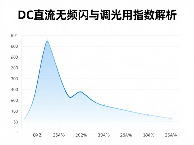 DC直流无频闪调光技术解析，类DC直流调光与闪烁指数实测