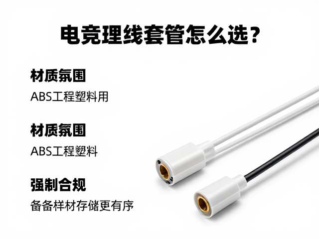 电竞理线套管怎么选？ABS工程塑料耐用，备用线材存储更有序