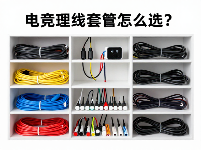 电竞理线套管怎么选？ABS工程塑料耐用，备用线材存储更有序