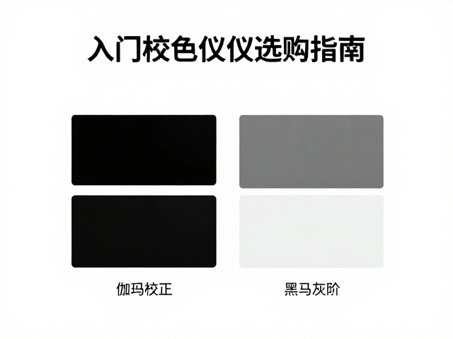 入门校色仪选购指南，伽马校正与黑白灰阶测量详解