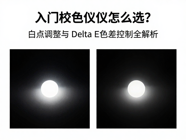 入门校色仪怎么选?白点调整与Delta E色差控制全解析