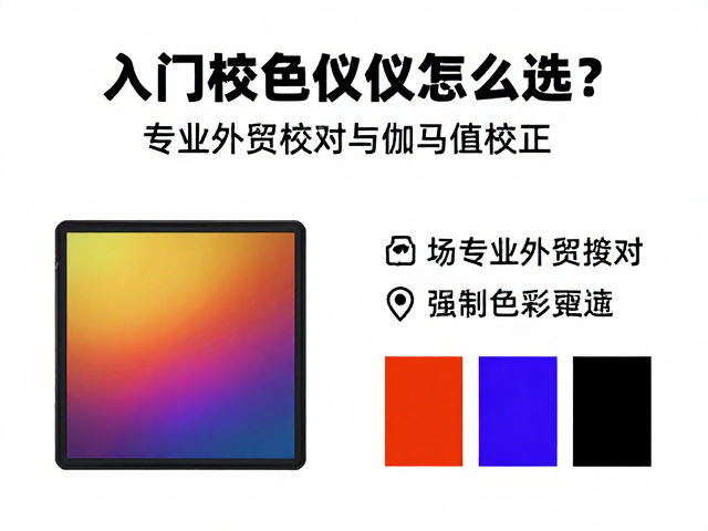 入门校色仪怎么选?搭配专业外包校对与伽马值校正,搞定色彩管理