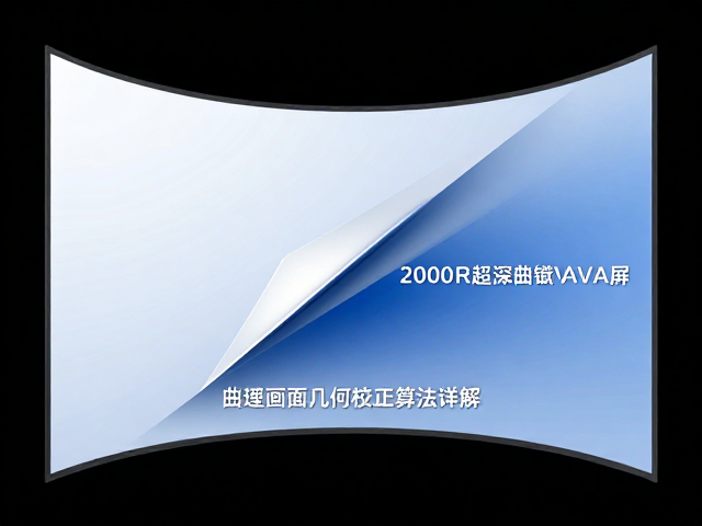 2000R超深曲率VA屏畸变咋办?曲面画面几何校正算法详解