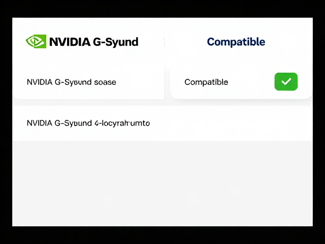 NVIDIA G-Sync原生与Compatible区别,调整OSD同步开关详解