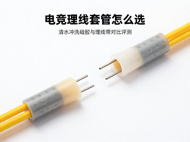 电竞理线套管怎么选?清水冲洗硅胶与理线带对比评测