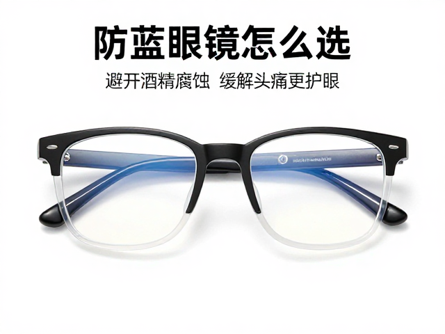 防蓝光眼镜怎么选?避开酒精腐蚀,缓解头痛更护眼