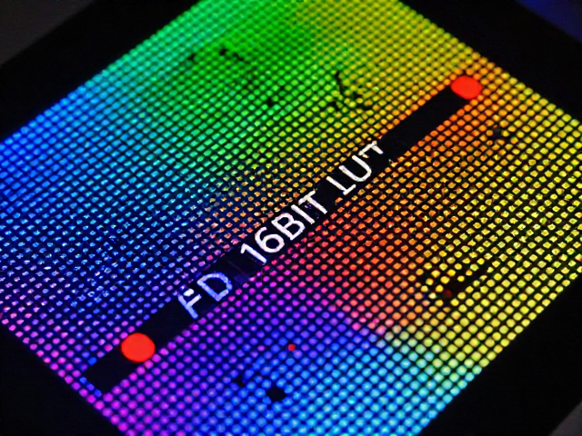 量子点膜，16bit LUT如何提升饱和度？广色域扩色技术解析